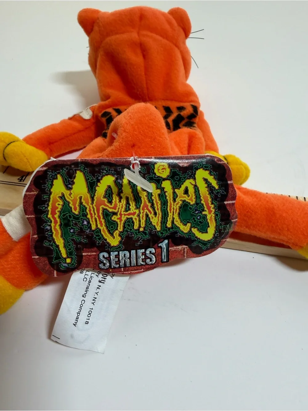 Meanies™ “Splat the Road Kill Kat” by The Idea Factory. Bean bag plush